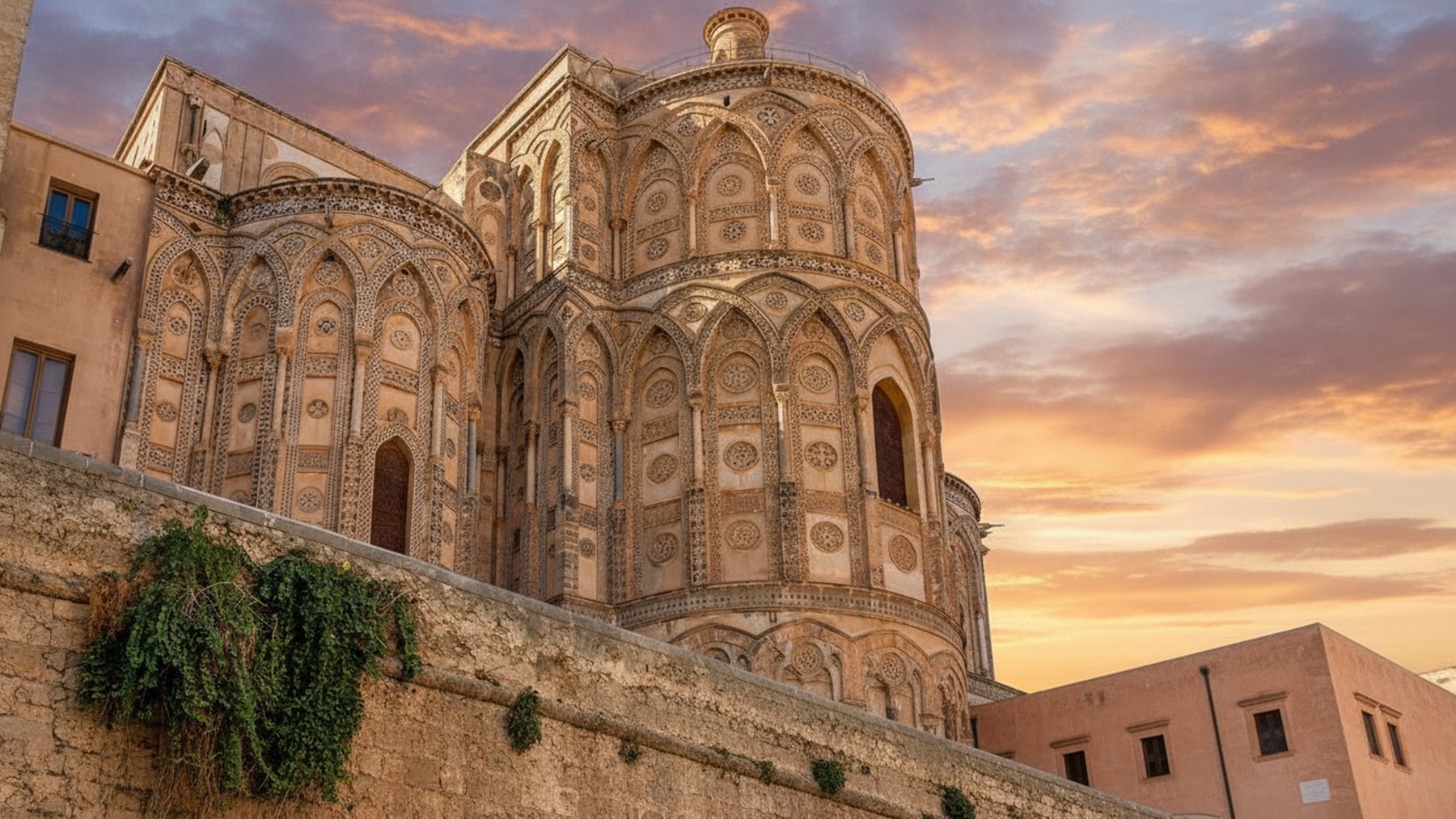 Monreale: i mosaici e il chiostro, in mezza giornata